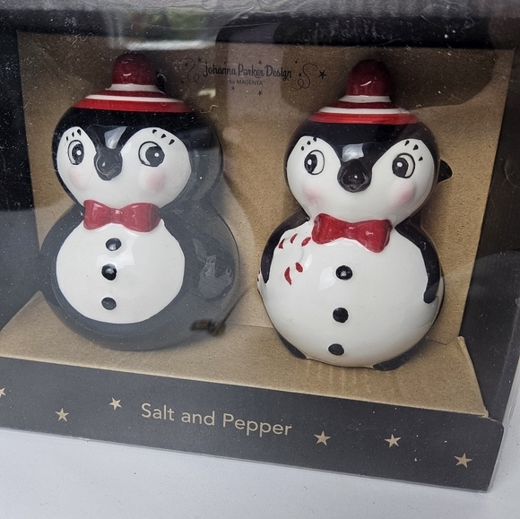 Johanna Parker Penguin salt and pepper shakers - Picture 2 of 4